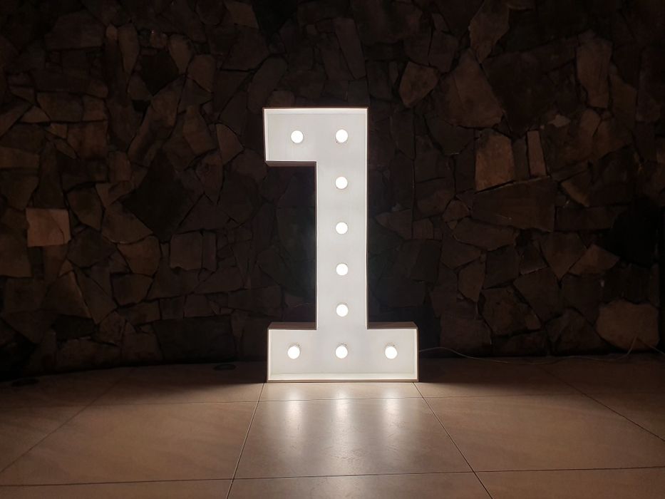 Wynajmę napis/cyfry LOVE/1/18/20/25/30/40/50/60/70/80 - Wesele Imprezy