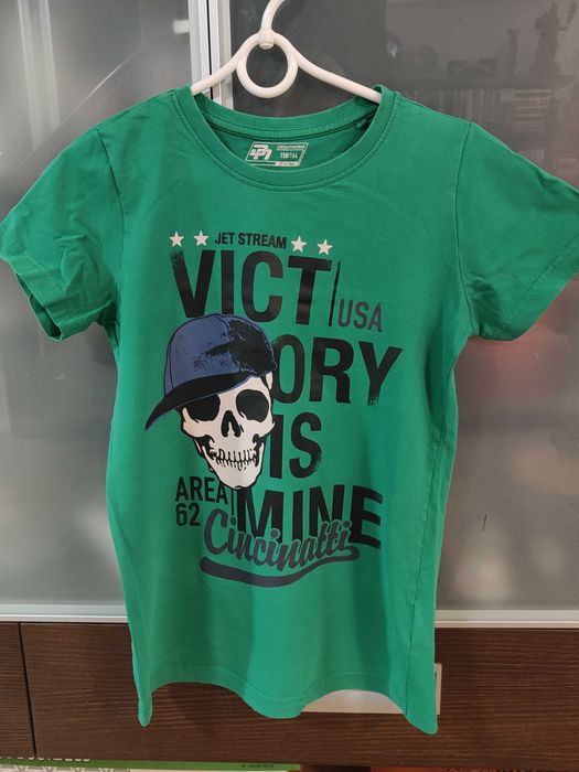 t-shirt Dognose zielony 12-14 lat, 158-164 cm