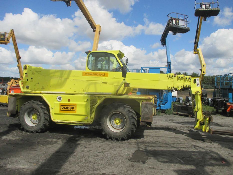 Ładowarka teleskopowa obrotowa Merlo Roto 45.21 4x4x4 4,5t 21 m Manitou dieci