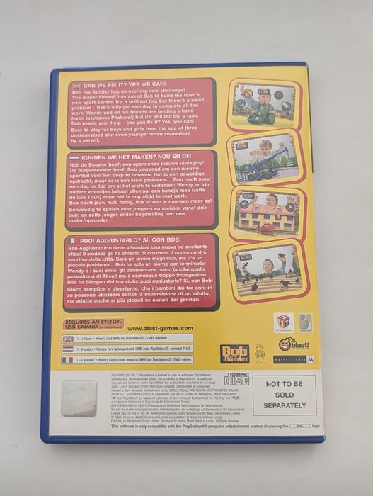 Jogo PlayStation 2 - Bob The Builder