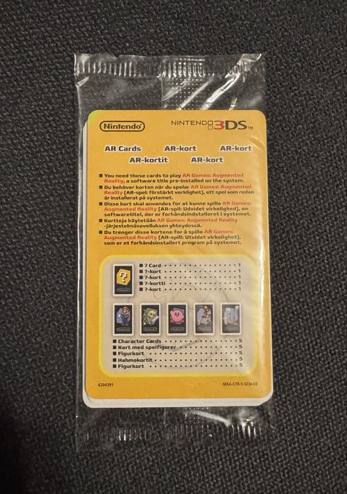 Karty AR Nintendo 3DS
