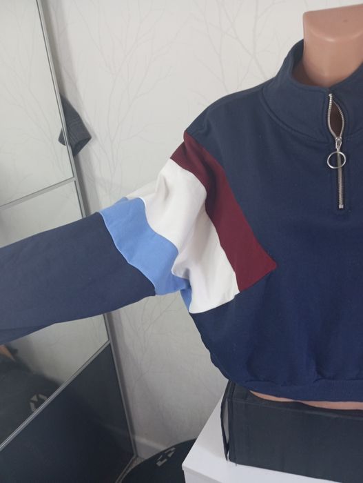 Krótka bluza nietoperz