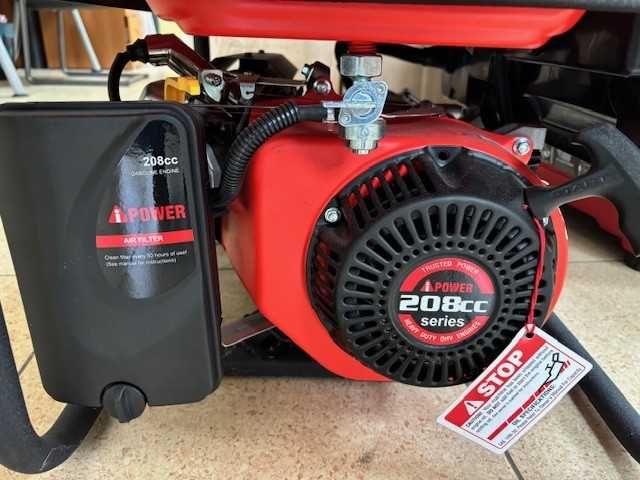 ІДЕАЛЬНО ДЛЯ БУДИНКУ Генератор AiPower, 3,1 кВт, 230В, AVR. Вага 46 кг