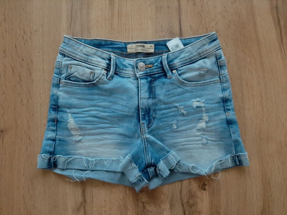 Spodenki jeans Sinsay