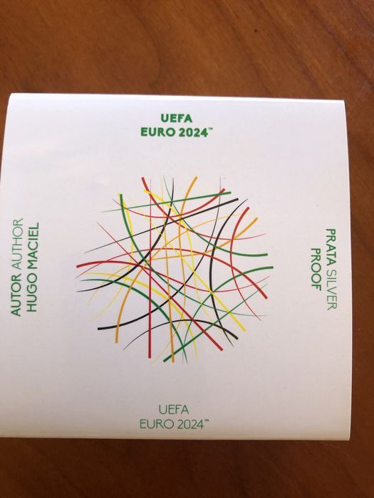 Moeda 5€ - UEFA EURO 2024 - Prata PROOF