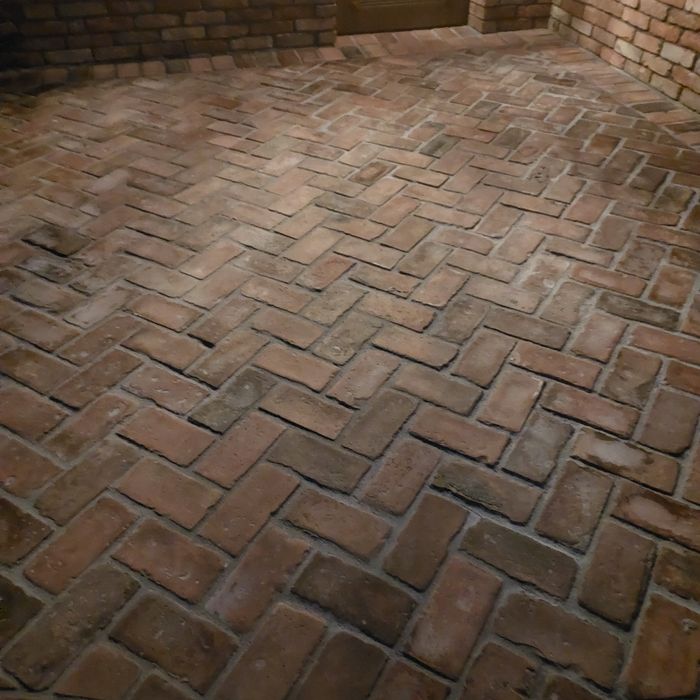 Płytki z cegły podłogowe, p0dstawa cegly