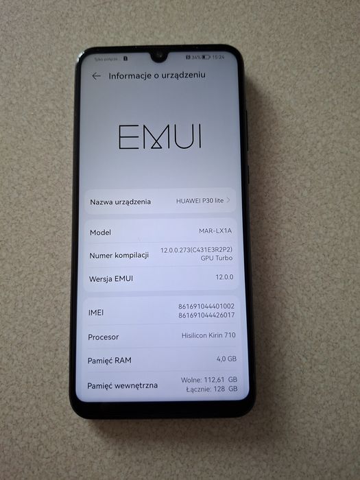 Huawei P30 lite.