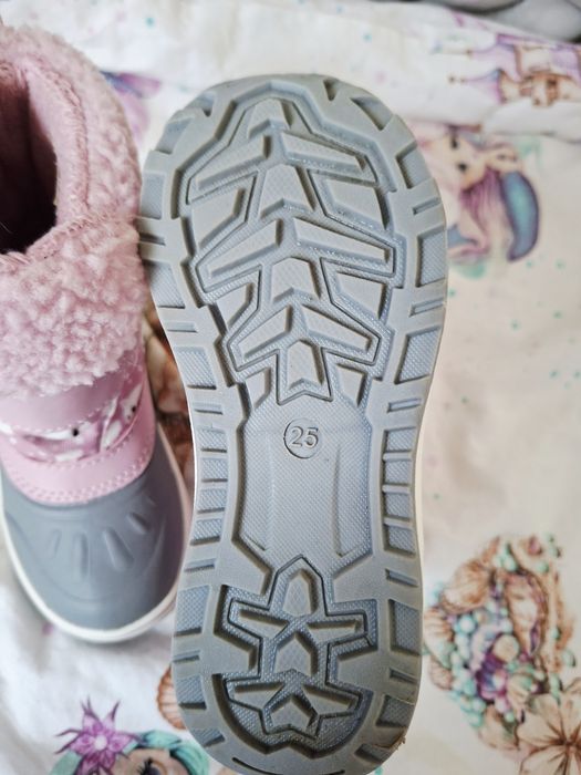 Buty-śniegowce dziecięce r.25