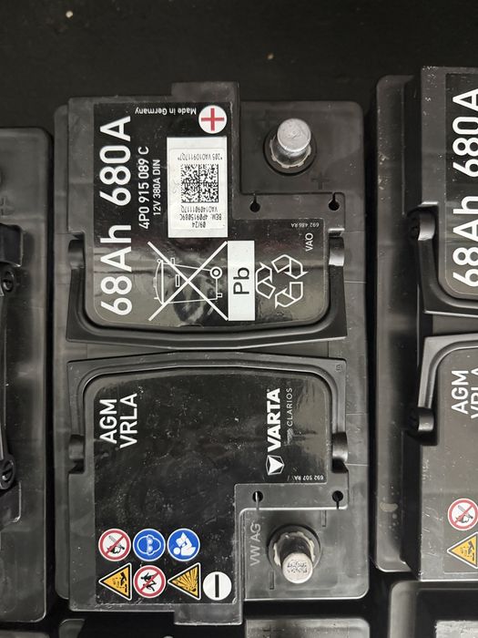 Akumulatory VARTA AGM VRLA stan bdb