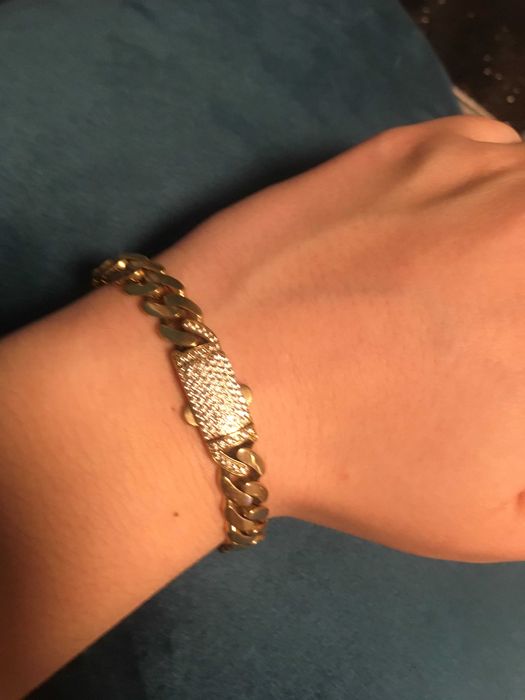 mega bransoleta złota 585 14 karat 14,5 grama