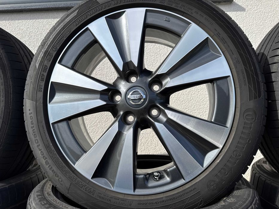 Lato R17 NISSAN LEAF,PULSAR,MEGANE 3,4, Czujniki TPMS, Wysyłka