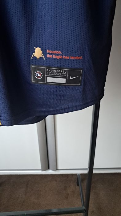 T shirt basebolowy rozpinany Nike Houston  Astros Space City
