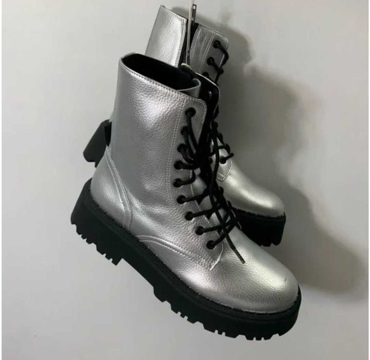 Buty damskie dla dziewczynki ZARA 37 23,6 cm botki trapery glany