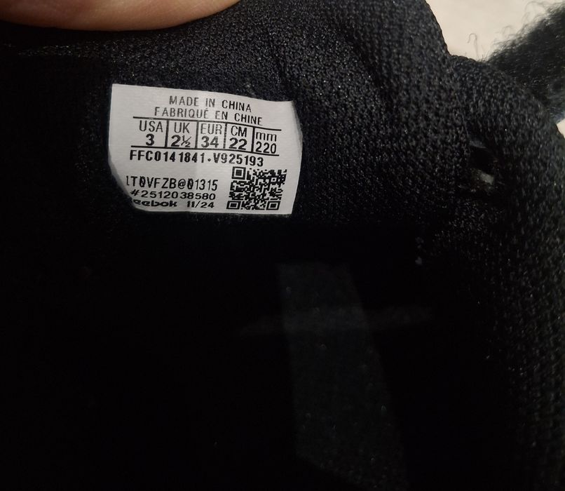 Adidasy Reebok  34