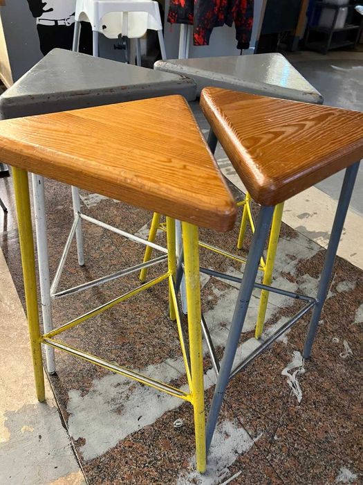 стільці барні лофт метал