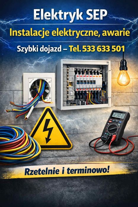 Instalacje elektryczne, sep,