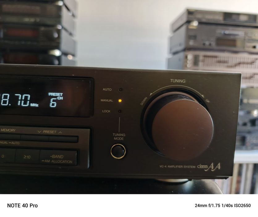 Technics tuner -radio.