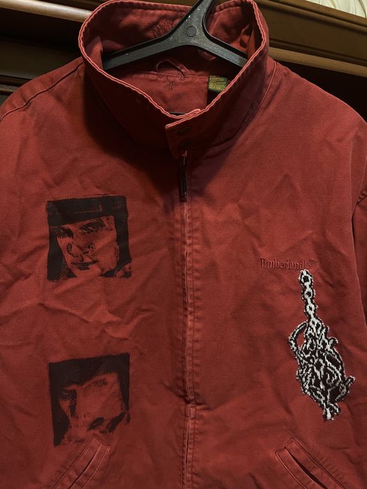 Джинсова куртка Timberland XL кастом