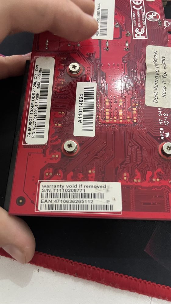 Gf9500gt 1024m store ddr2 128b