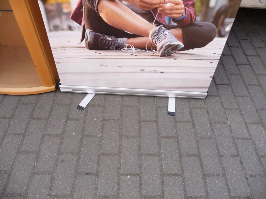 RollUp Baner Reklamowy Stojący Przenośny Stand Duży