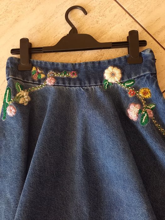 Spódnica Miss Sixty S jeans haft