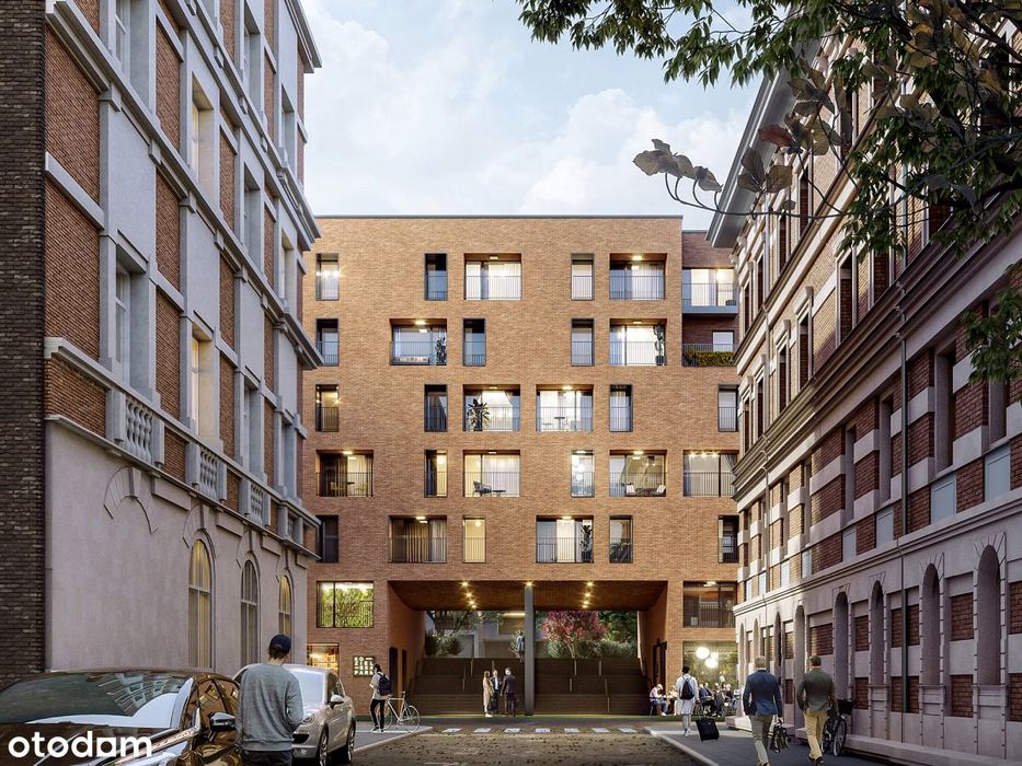 2-pokojowe mieszkanie 50m2 + balkon Bezpośrednio