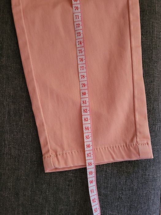 Spodnie 3/4 łososiowe