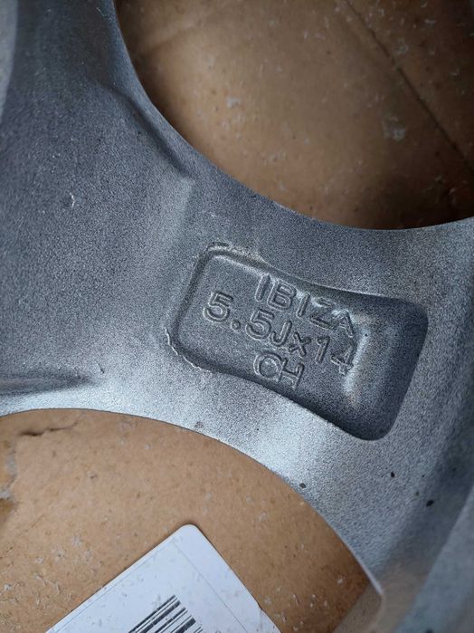 Felga Felgi Aluminiowe 14 RENAULT TWINGO CLIO 4X100 ET29