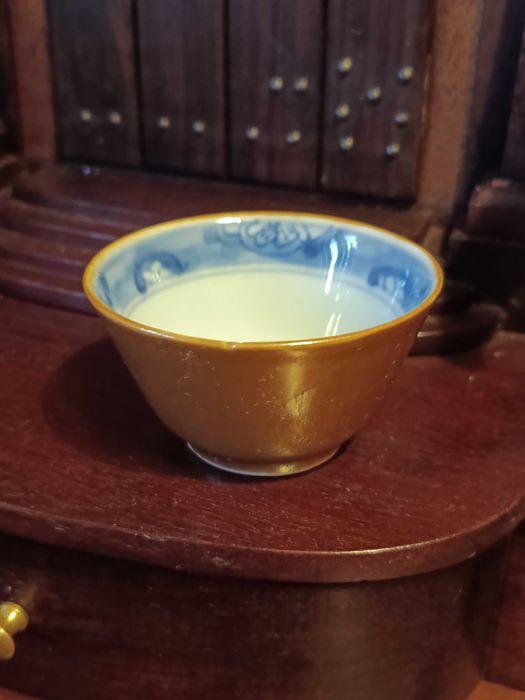 Taça Porcelana da China Companhia das Índias 6 cm Séc XVIII