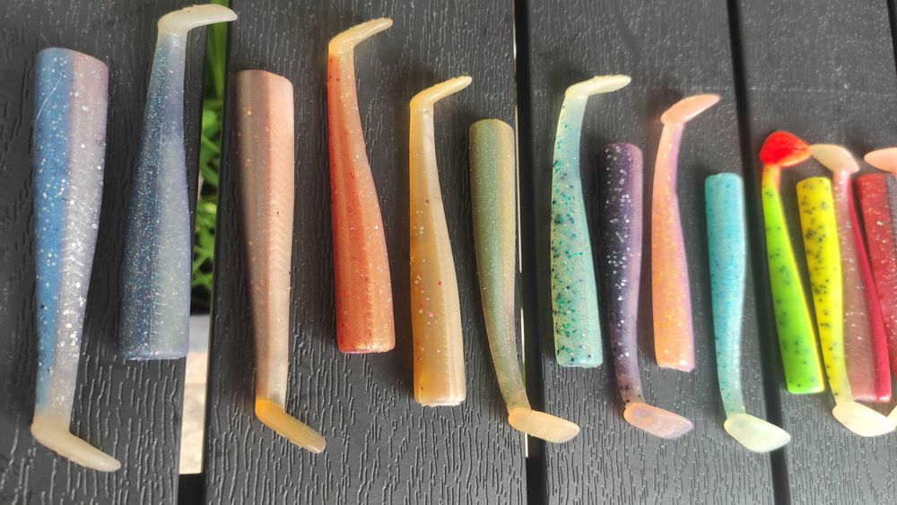 Vinil de pesca GT-BIO roller shad