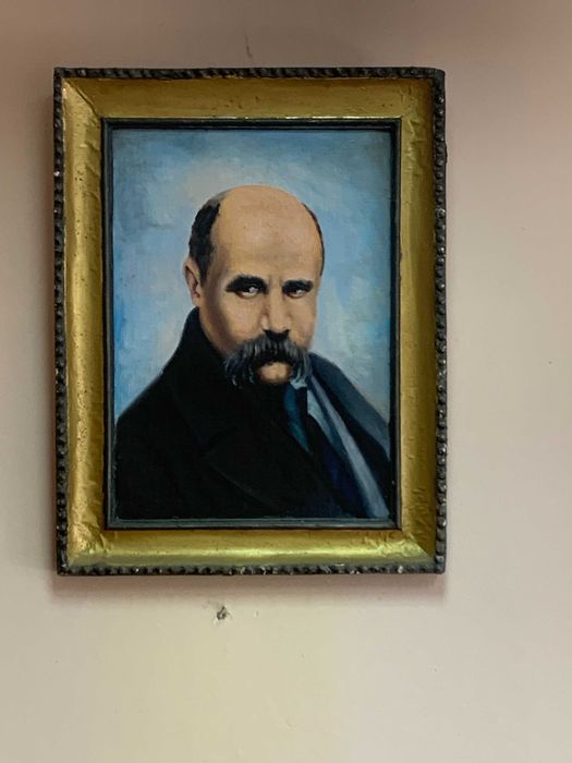 Портрет Т.Г.Шевченка олійними фарбами на ДВП