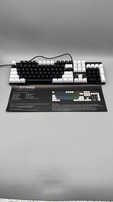 Клавиатура Механика Программируемая XSTRIKE X-1010 104 key LED RGB