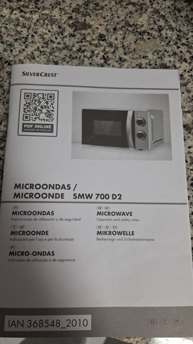 Microondas silvercrest