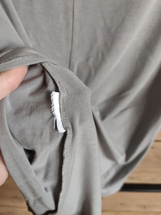 Comma 40 bluzka krótki rękaw koszulka t-shirt szara