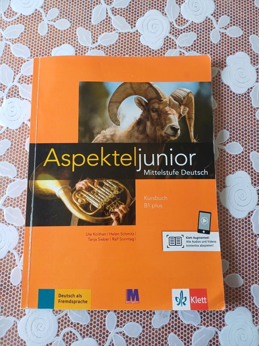 Aspekteljunior B1 plus підручники з німецької мови