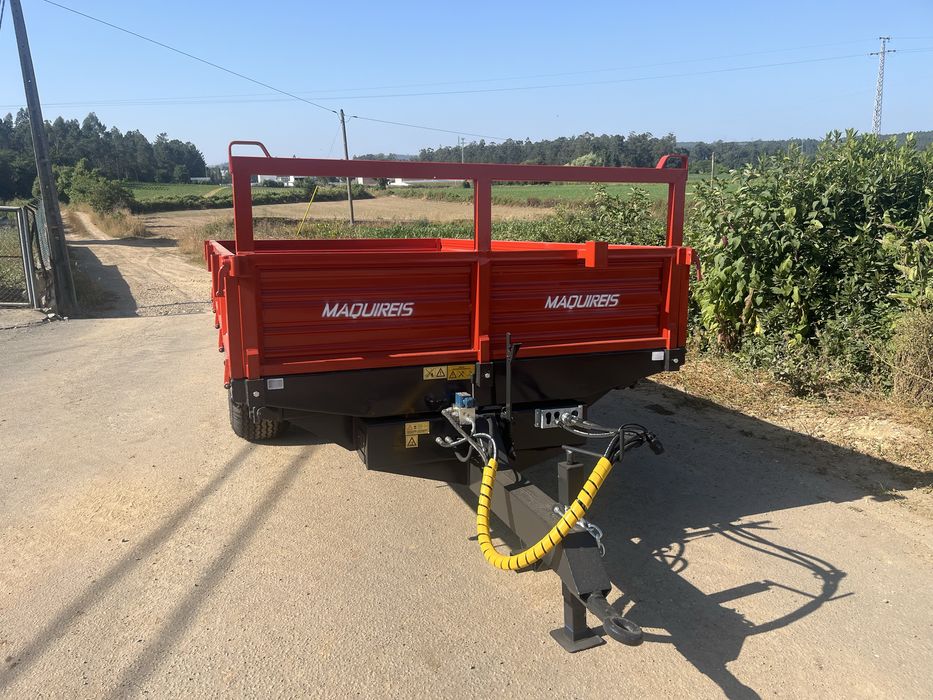 Reboque agricola tribasculante 5t