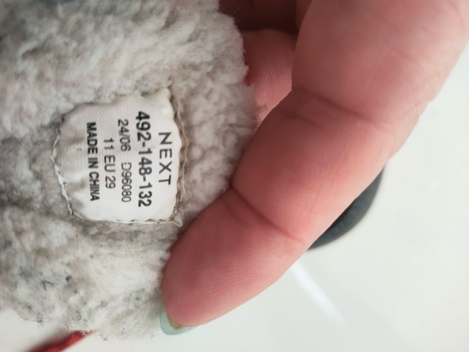 Зимові термо ботінки Next на ніжку 16см