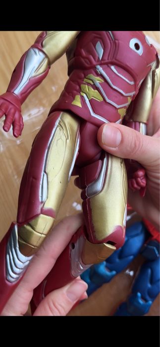 Набір супергероїв людина павук залк залізна людина