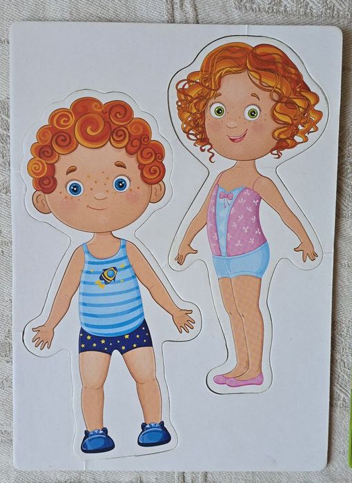Настільна магнітна дитяча гра "Модники і модниці" Vladi Toys магнітна