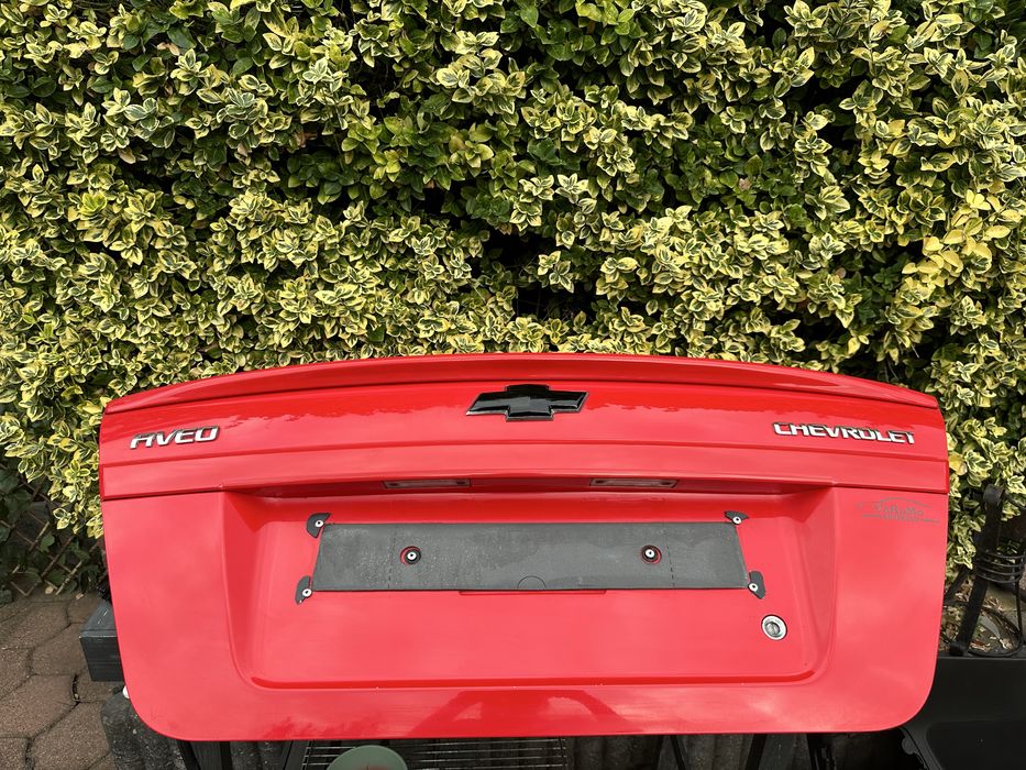 Кришка  багажника + замок багажника Chevrolet Aveo