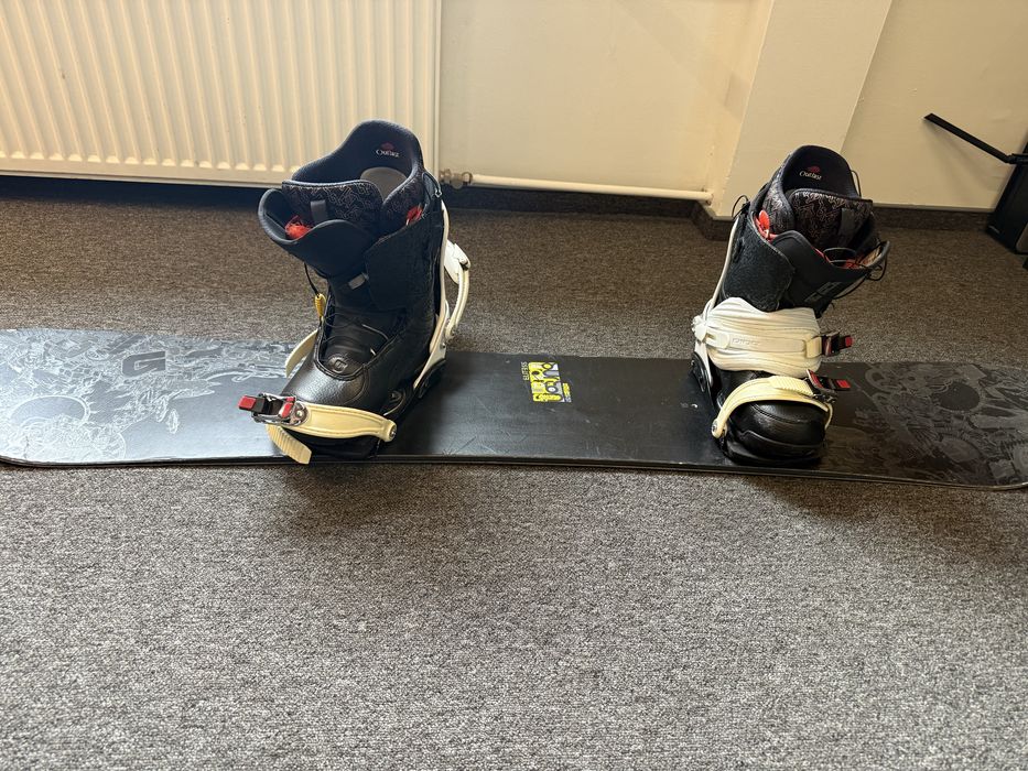 Snowbord Burton Elite 155 cm + wiazania Ride LX + buty Burton Ion 42