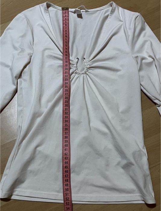 Біла кофта h&m