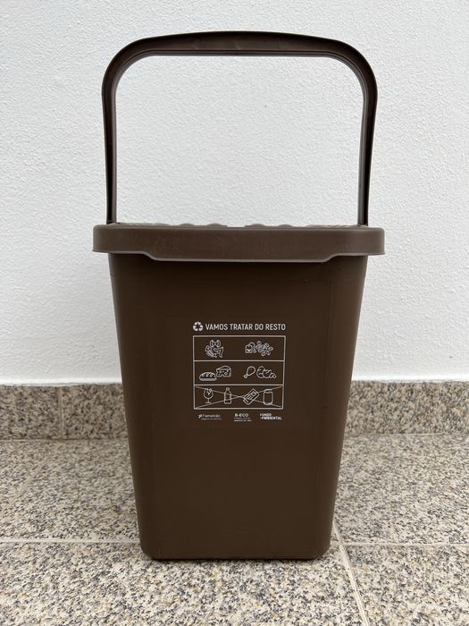 Compostor + Balde Novos | Nunca Utilizados