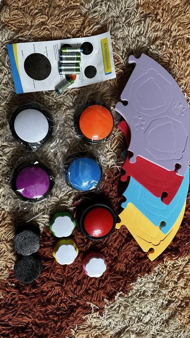 Кнопки для навчання Ваших улюбленців