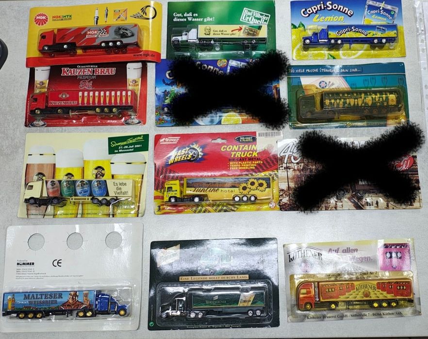 Model ciężarówki w skali 1:87