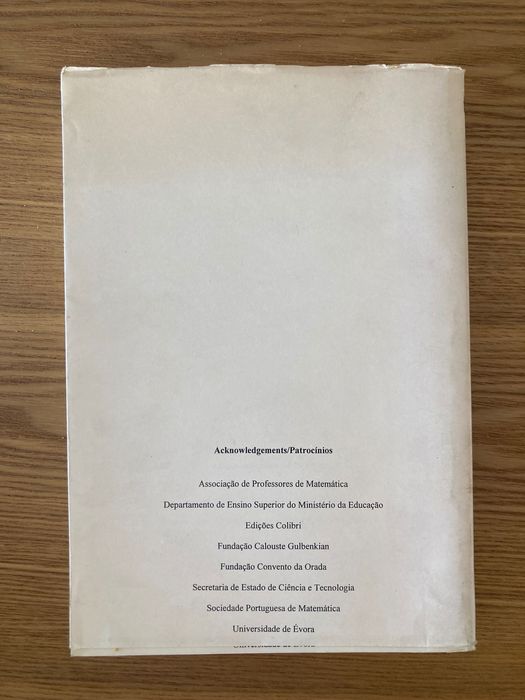 Livros de matemática, volume I, de J. Tiago Oliveira