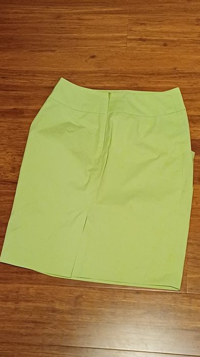 Spódnica Simple 36, limonkowa