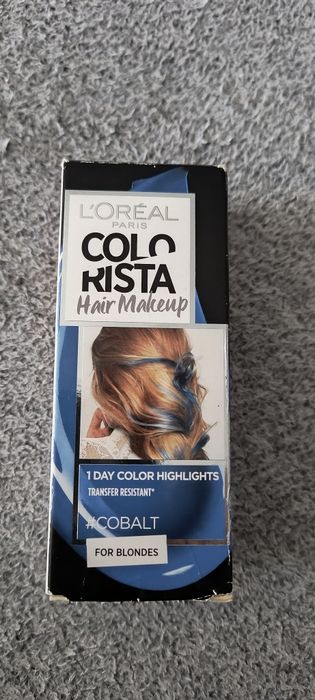 Loreal Paris colorista hair makeup cobalt