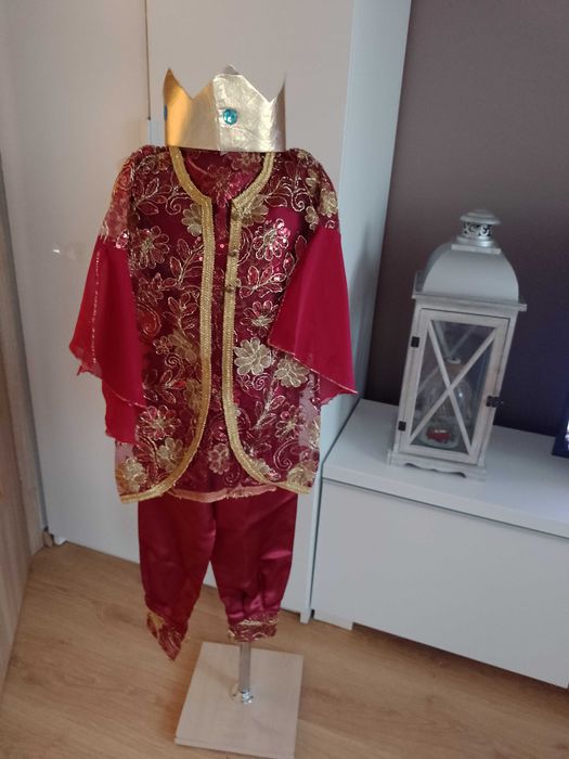 NOWY strój karnawałowy KRÓL KRÓLA kostium jasełka 98/110 (6)