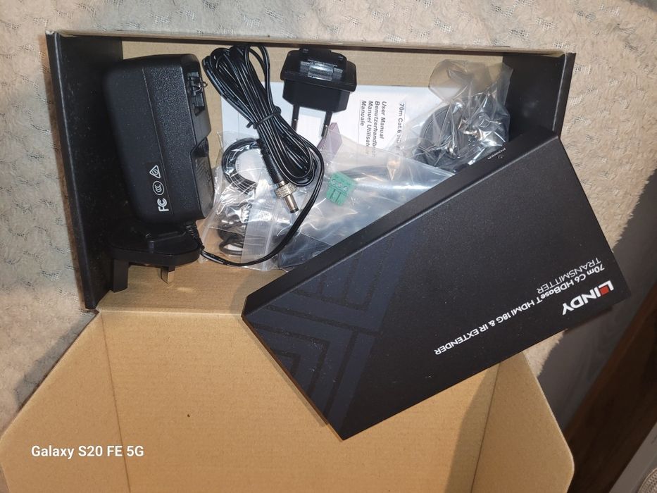 Rozszerzenie HDBaseT HDMI, IR (gniazdo 3,5 mm) LINDY 38213, przez kabe